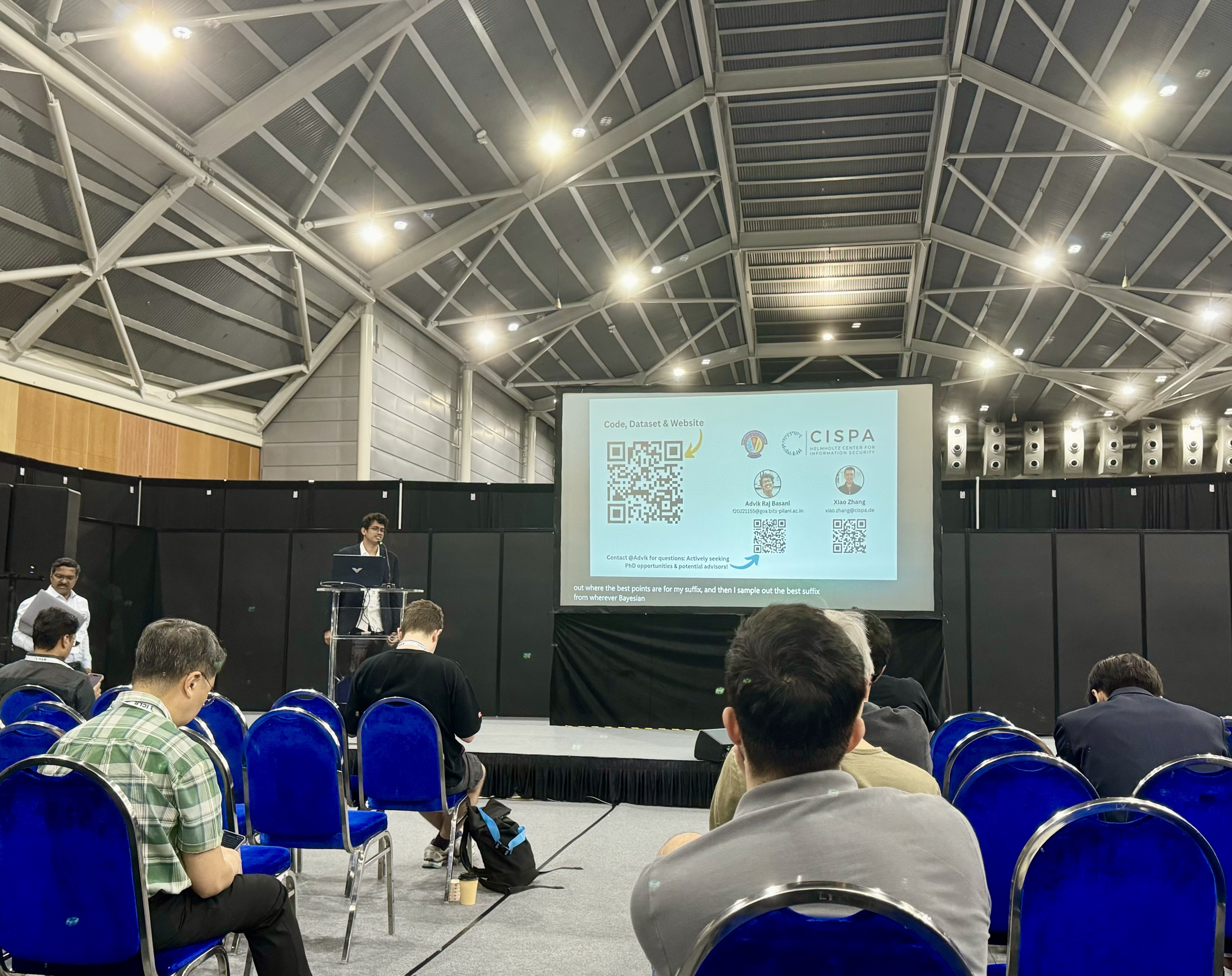 Advik's Talk at ICLR BuildingTrust Workshop (Apr. 2025)
