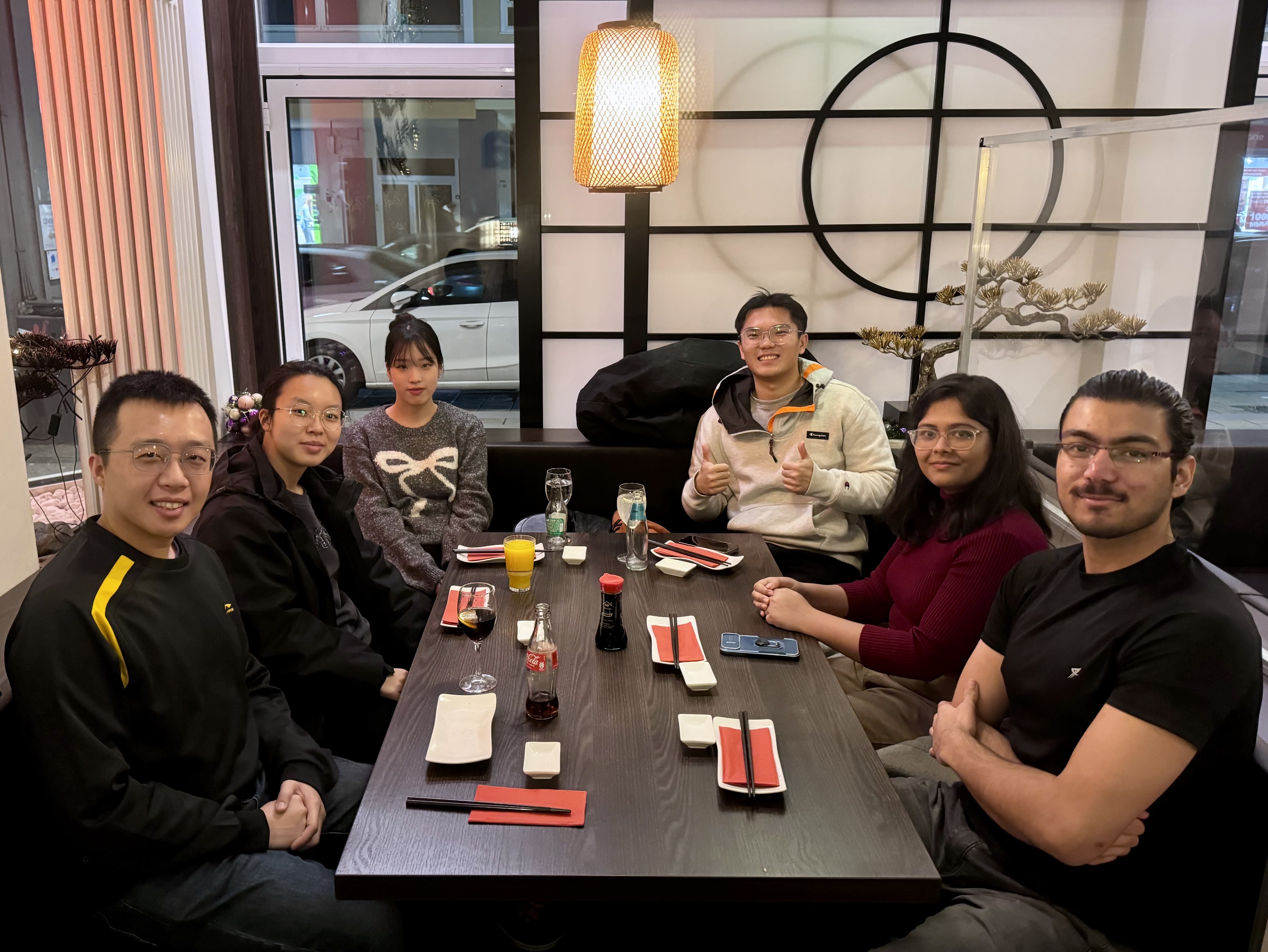 Group Dinner at Osaka, Saabrücken (Dec. 2024)